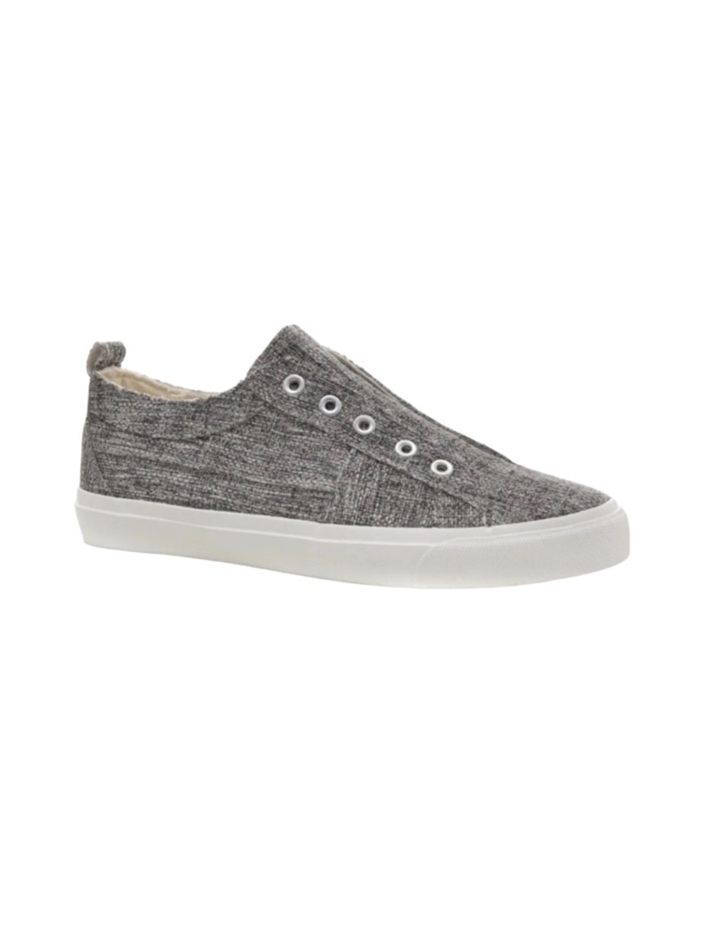 Corkys Bobalu Grey White Slip On Sneakers Womens size 7